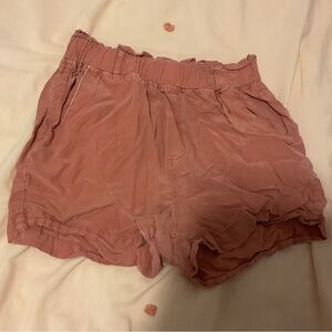 Thread & Supply High Waist Dusty Pink Shorts